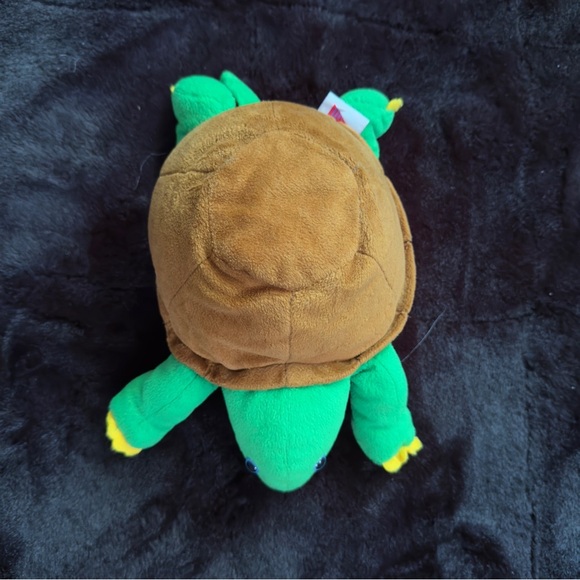 Dakin 1994 Green Brown Turtle Hand Puppet Plush Toys - Picture 5 of 8